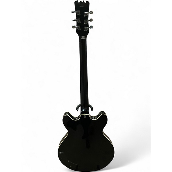Used Eastman DELTA 6 BARITONE Black Baritone Guitars