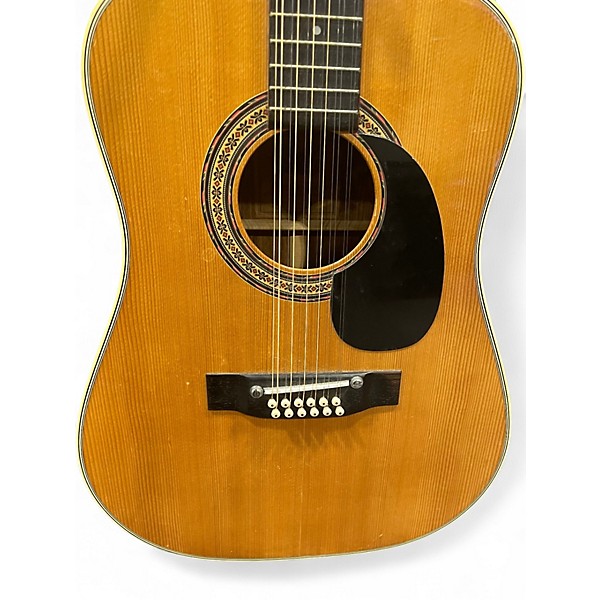 Vintage 1975 Alvarez 5054 Antique Natural 12 String Acoustic Guitar