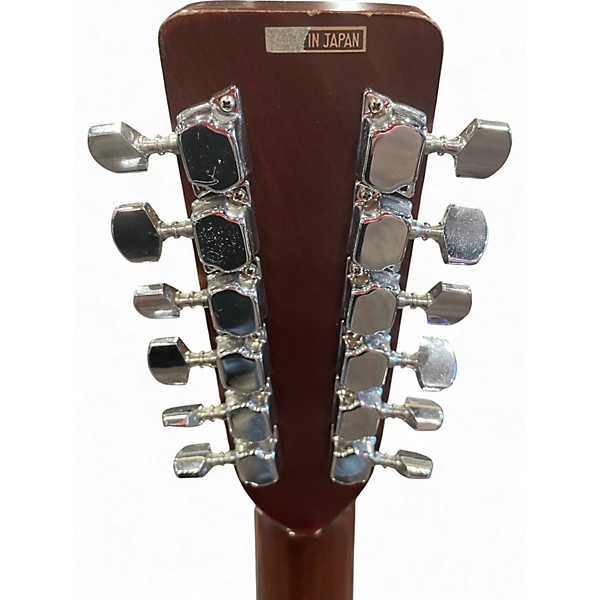 Vintage 1975 Alvarez 5054 Antique Natural 12 String Acoustic Guitar