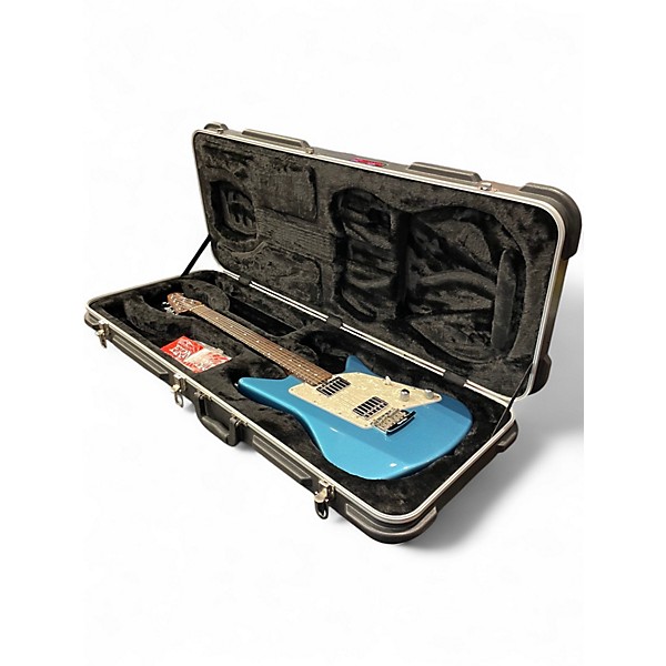 Used Ernie Ball Music Man ALBERT LEE HH Diego Blue Solid Body Electric Guitar