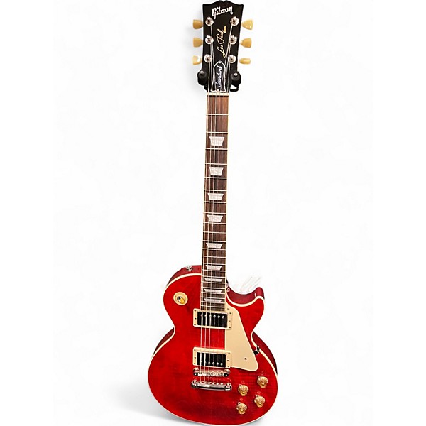 Used Gibson Les Paul Standard Heritage Cherry Solid Body Electric Guitar