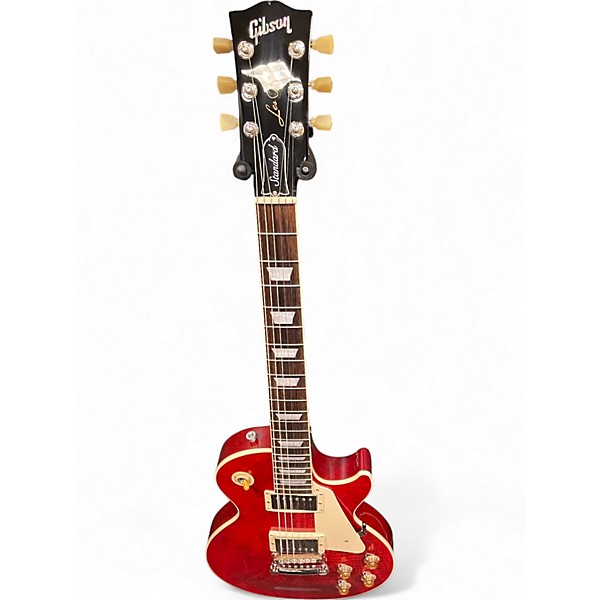Used Gibson Les Paul Standard Heritage Cherry Solid Body Electric Guitar
