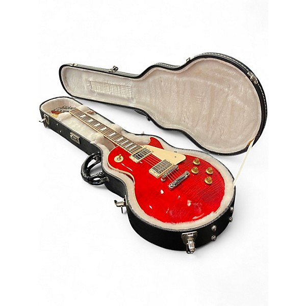 Used Gibson Les Paul Standard Heritage Cherry Solid Body Electric Guitar