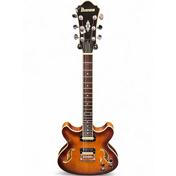 Used Ibanez AS73 Tobacco Burst Hollow Body Electric Guitar