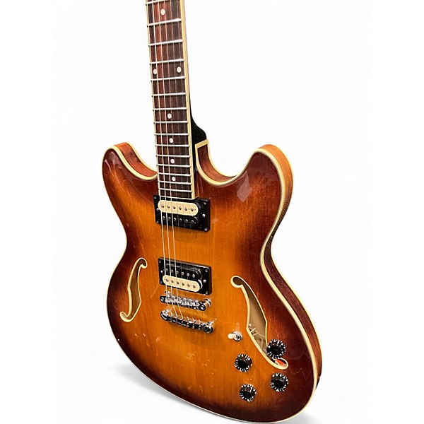 Used Ibanez AS73 Tobacco Burst Hollow Body Electric Guitar