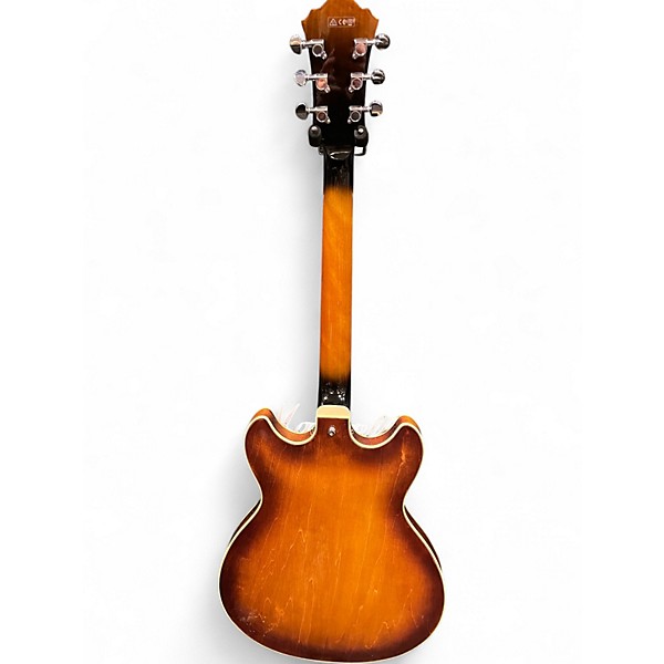 Used Ibanez AS73 Tobacco Burst Hollow Body Electric Guitar