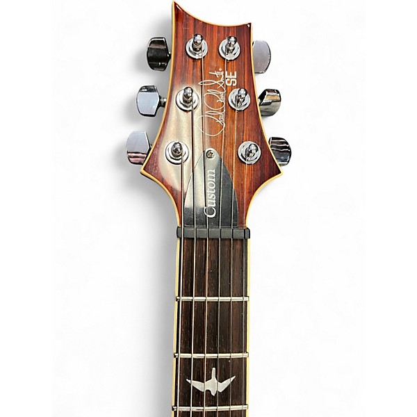 Used PRS SE Custom 24 2 Color Sunburst Solid Body Electric Guitar