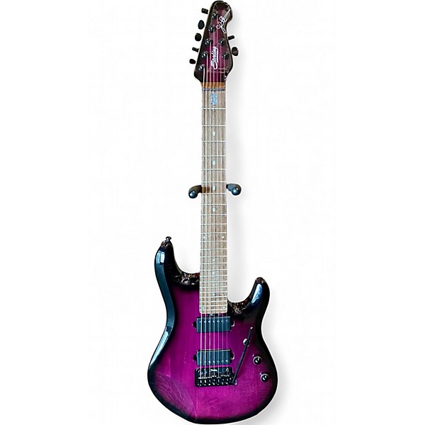 ふじみ様用 STERLING by musicman JP70D 7弦 訳あり Used Sterling by Music Man JP70 7 PURPLE BURST Solid Body