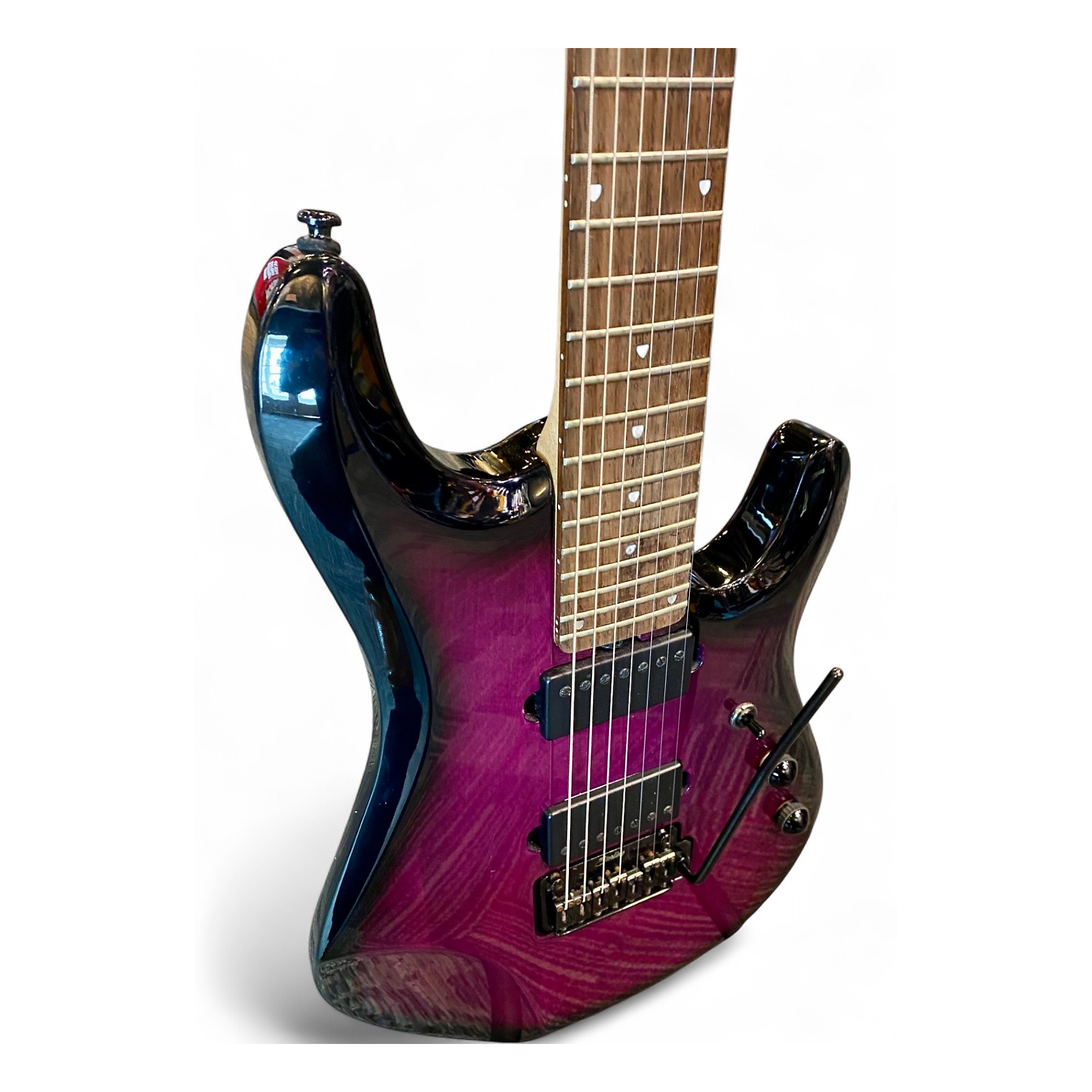 ふじみ様用 STERLING by musicman JP70D 7弦 訳あり Used Sterling by Music Man JP70 7 PURPLE BURST Solid Body
