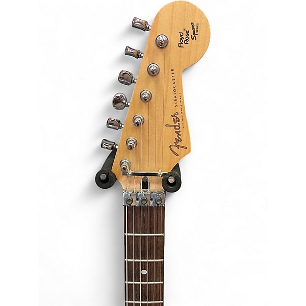 Used Fender STRATOCASTER FLOYD ROSE SQUIER SERIES  3 Color Sunburst Solid Body Electric Guitar