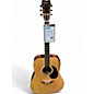 Used Ventura 696 Model Natural Acoustic Guitar thumbnail