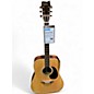 Used Ventura 696 Model Natural Acoustic Guitar