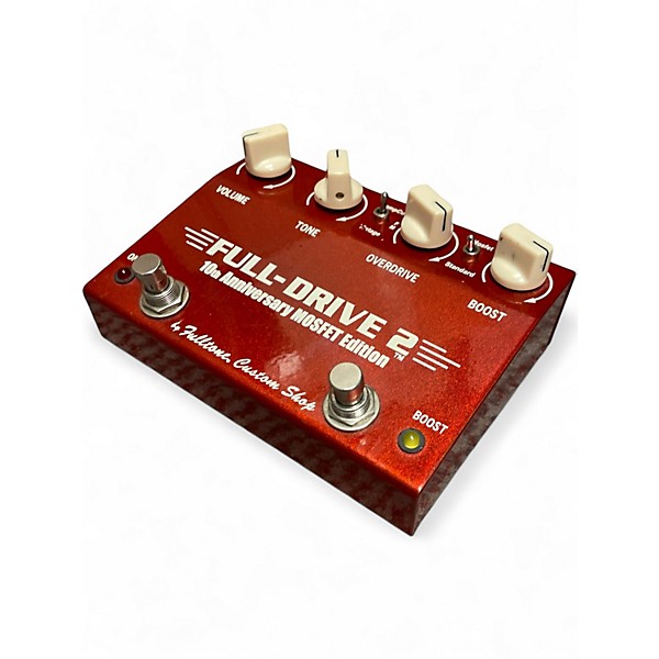 Used Fulltone 10th Ann FD2MOS Fulldrive 2 Mosfet Overdrive Effect Pedal