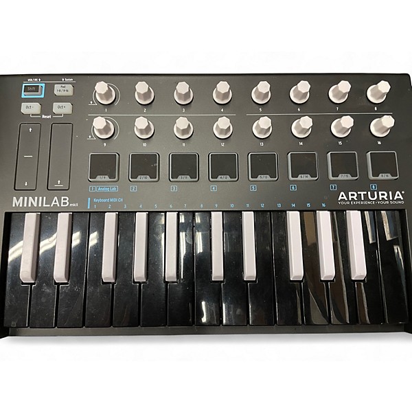 Used Arturia Minilab MKII MIDI Controller