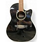 Used Ovation CSE24 Black Acoustic Electric Guitar