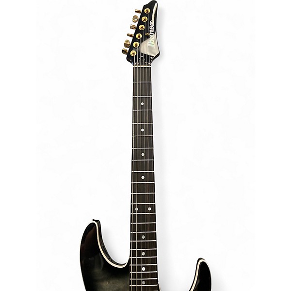 Used Ibanez AZ47 Black Ice Burst Solid Body Electric Guitar