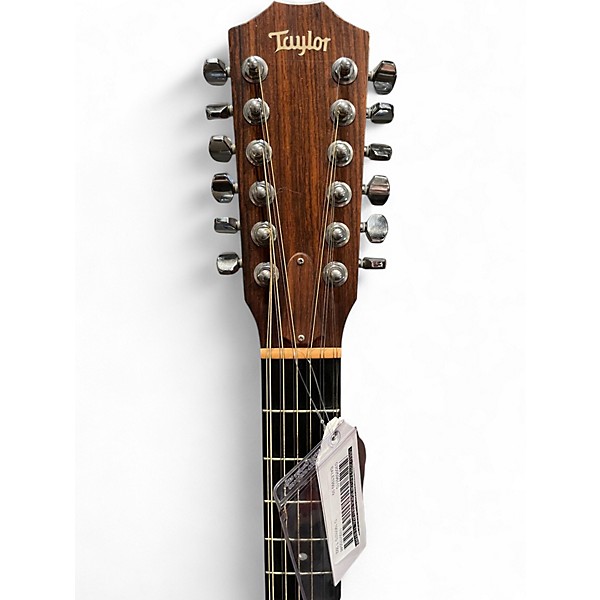 Used 2010 Taylor 354CE Natural 12 String Acoustic Electric Guitar