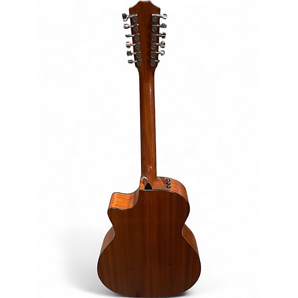 Used 2010 Taylor 354CE Natural 12 String Acoustic Electric Guitar