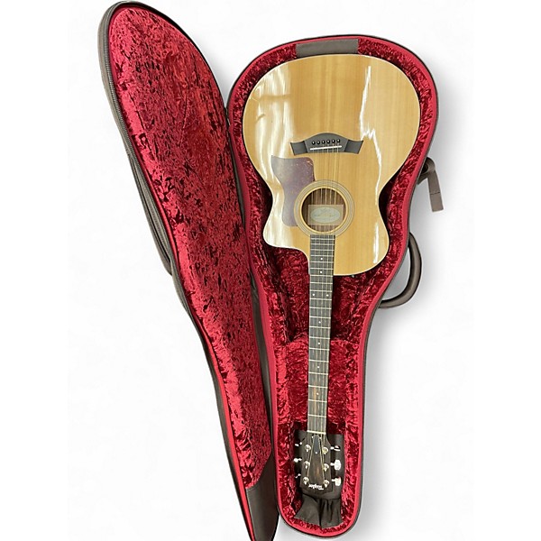 Used 2018 Taylor 214CE PLUS Natural Acoustic Guitar
