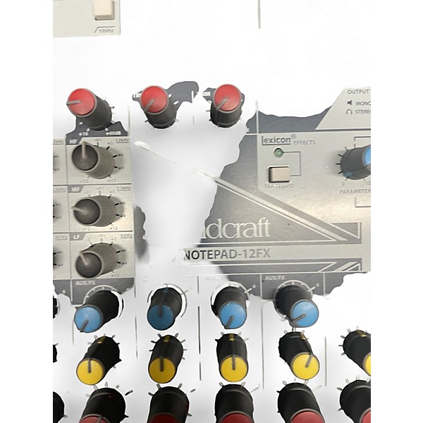 Used Soundcraft notepad 12fx Powered Mixer