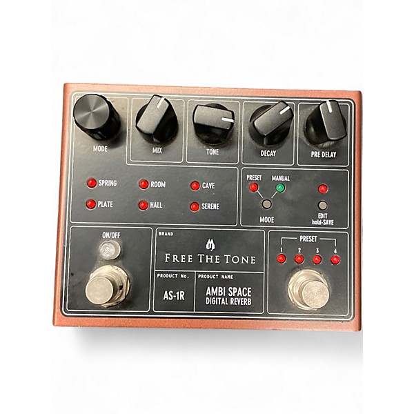 Used Free The Tone AS-1R AMBI SPACE Effect Pedal
