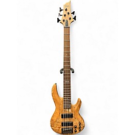 Used 2017 Ltd B205 5 String Natural Electric Bass Guitar