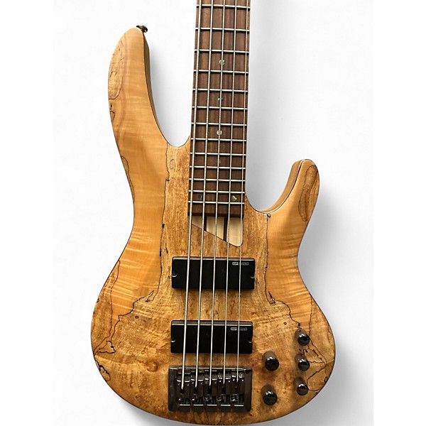 Used 2017 Ltd B205 5 String Natural Electric Bass Guitar