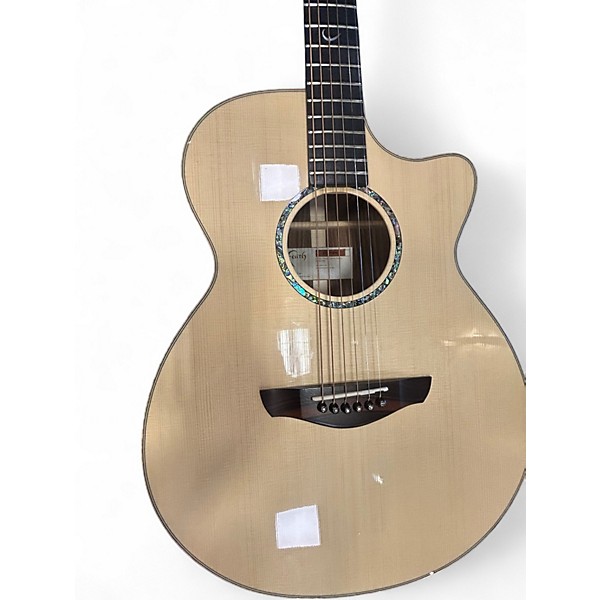 Used Faith FVHG Natural Acoustic Guitar