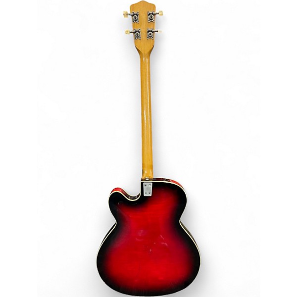 Vintage 1960s Framus 5/149 STAR BASS Red to Black Fade Electric Bass Guitar