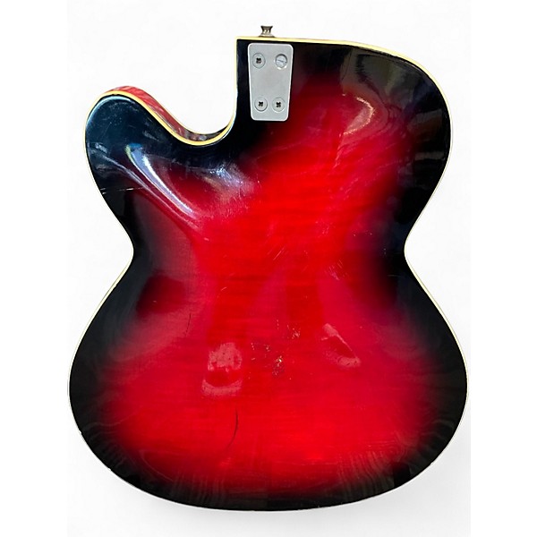 Vintage 1960s Framus 5/149 STAR BASS Red to Black Fade Electric Bass Guitar