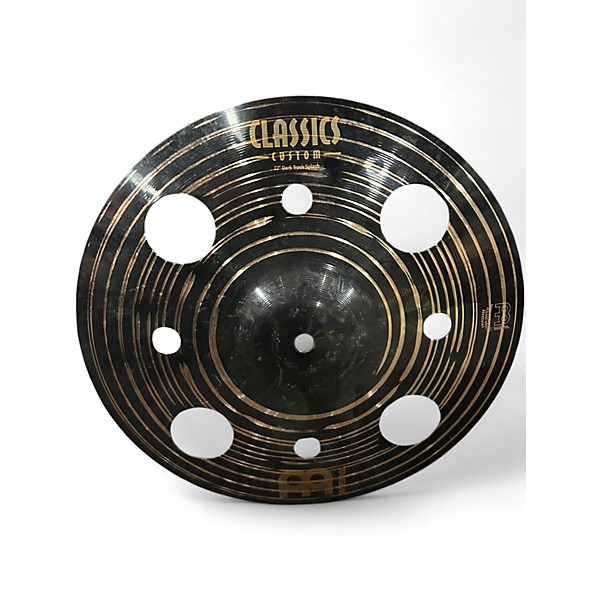 Used MEINL 12in Classic Custom Dark Trash Splash Cymbal