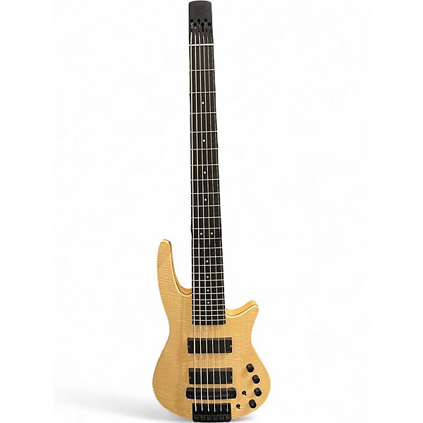 Used NS Design CR6 Natural Electric Bass Guitar