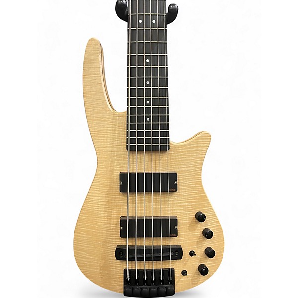 Used NS Design CR6 Natural Electric Bass Guitar