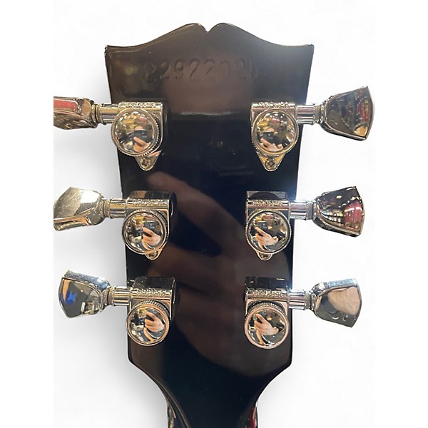 Used 2022 Gibson Les Paul Traditional Pro V TRANSPARENT EBONY BURST Solid Body Electric Guitar