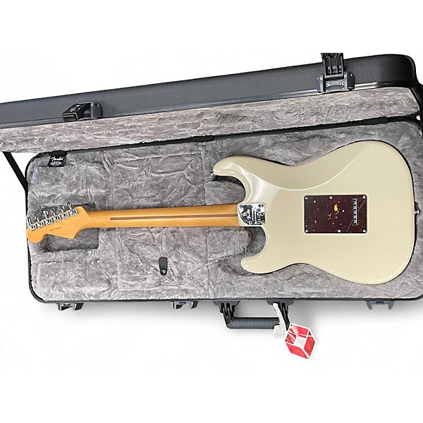 Used Fender American Professional II Stratocaster Olympic White Solid Body Electric Guitar