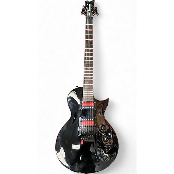 Kramer Assault ブラックエレキギター Used Kramer Assault Black Solid Body Electric Guitar Black