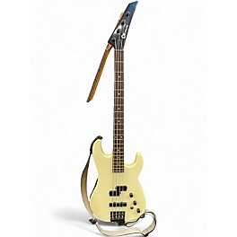 Used Charvel B3 Antique White Electric Bass Guitar