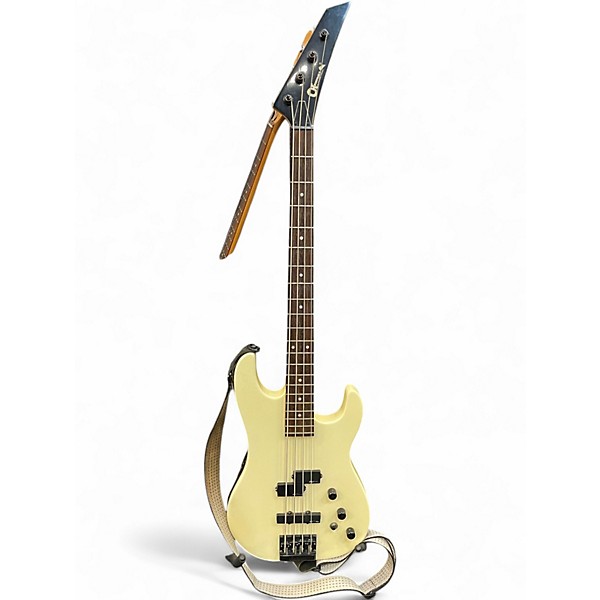 Used Charvel B3 Antique White Electric Bass Guitar