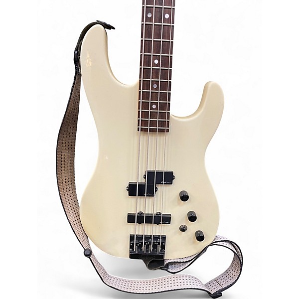 Used Charvel B3 Antique White Electric Bass Guitar