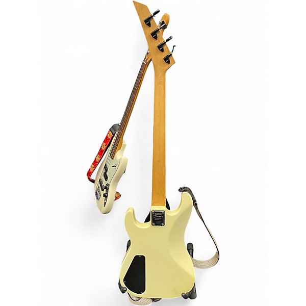 Used Charvel B3 Antique White Electric Bass Guitar