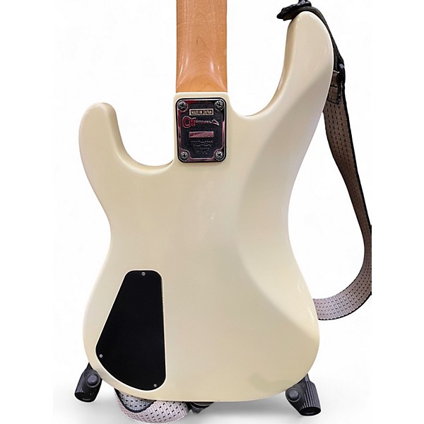 Used Charvel B3 Antique White Electric Bass Guitar