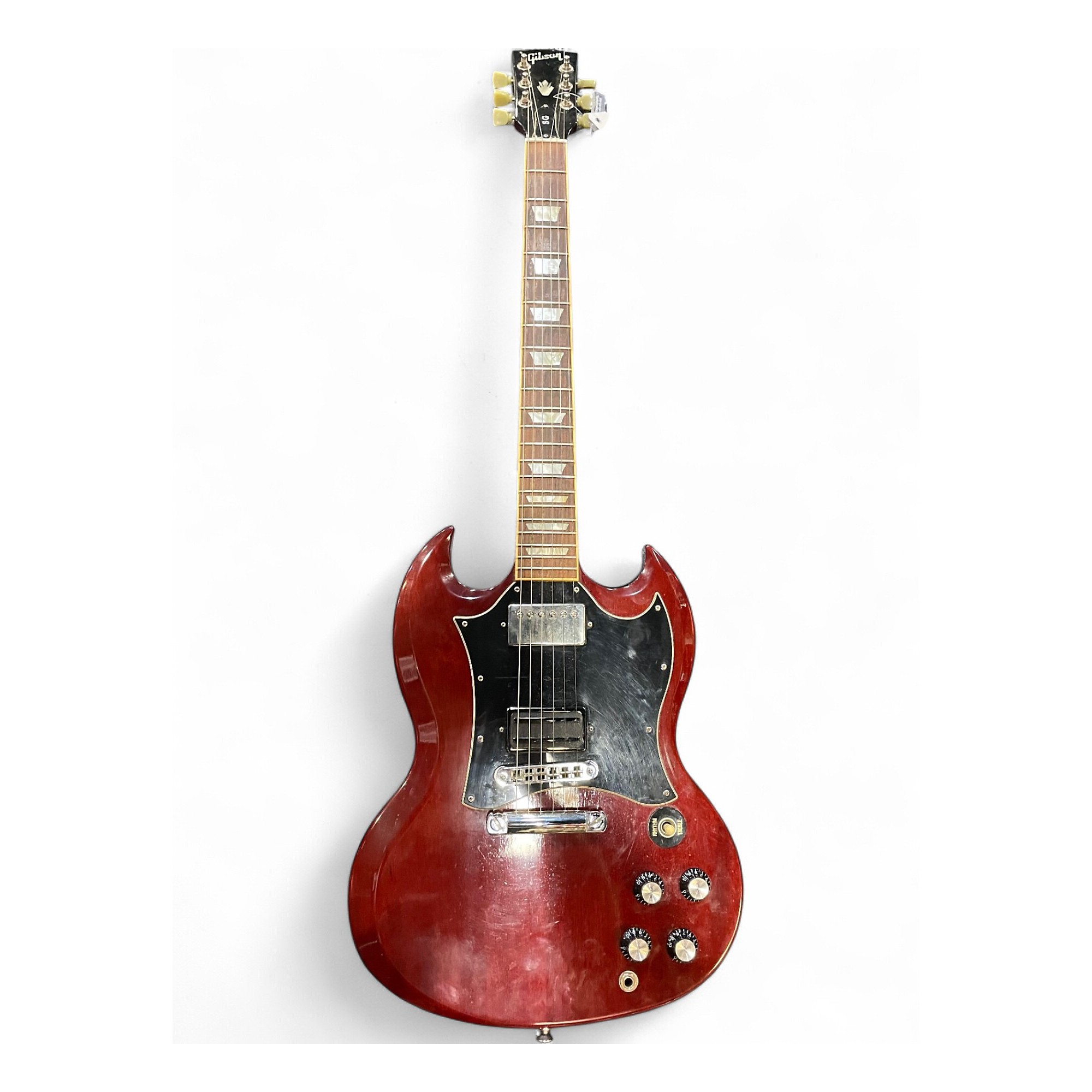 Used 2009 Gibson SG Cherry Solid Body Electric Guitar Cherry