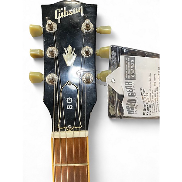 Used 2009 Gibson SG Cherry Solid Body Electric Guitar