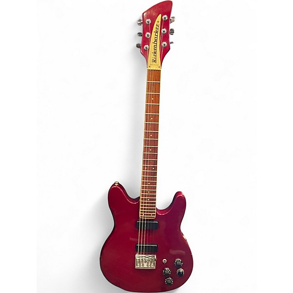Vintage 1988 Rickenbacker 230 Hamburg Ferrari Red Solid Body Electric Guitar