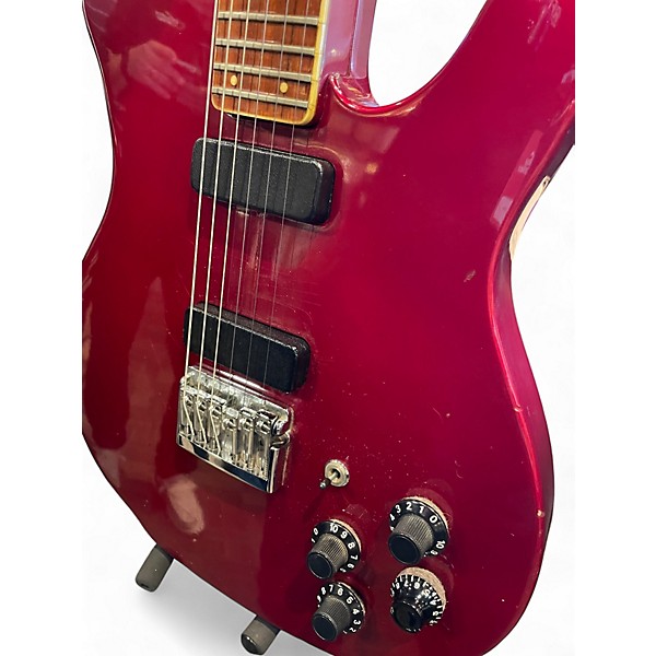 Vintage 1988 Rickenbacker 230 Hamburg Ferrari Red Solid Body Electric Guitar