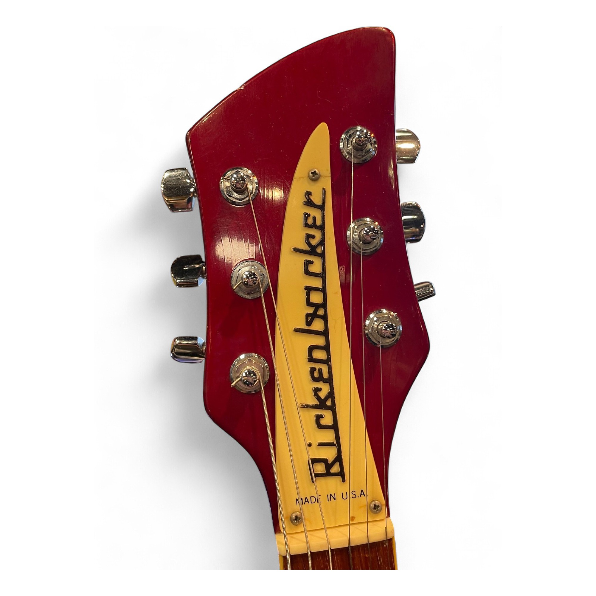 Vintage 1988 Rickenbacker 230 Hamburg Ferrari Red Solid Body