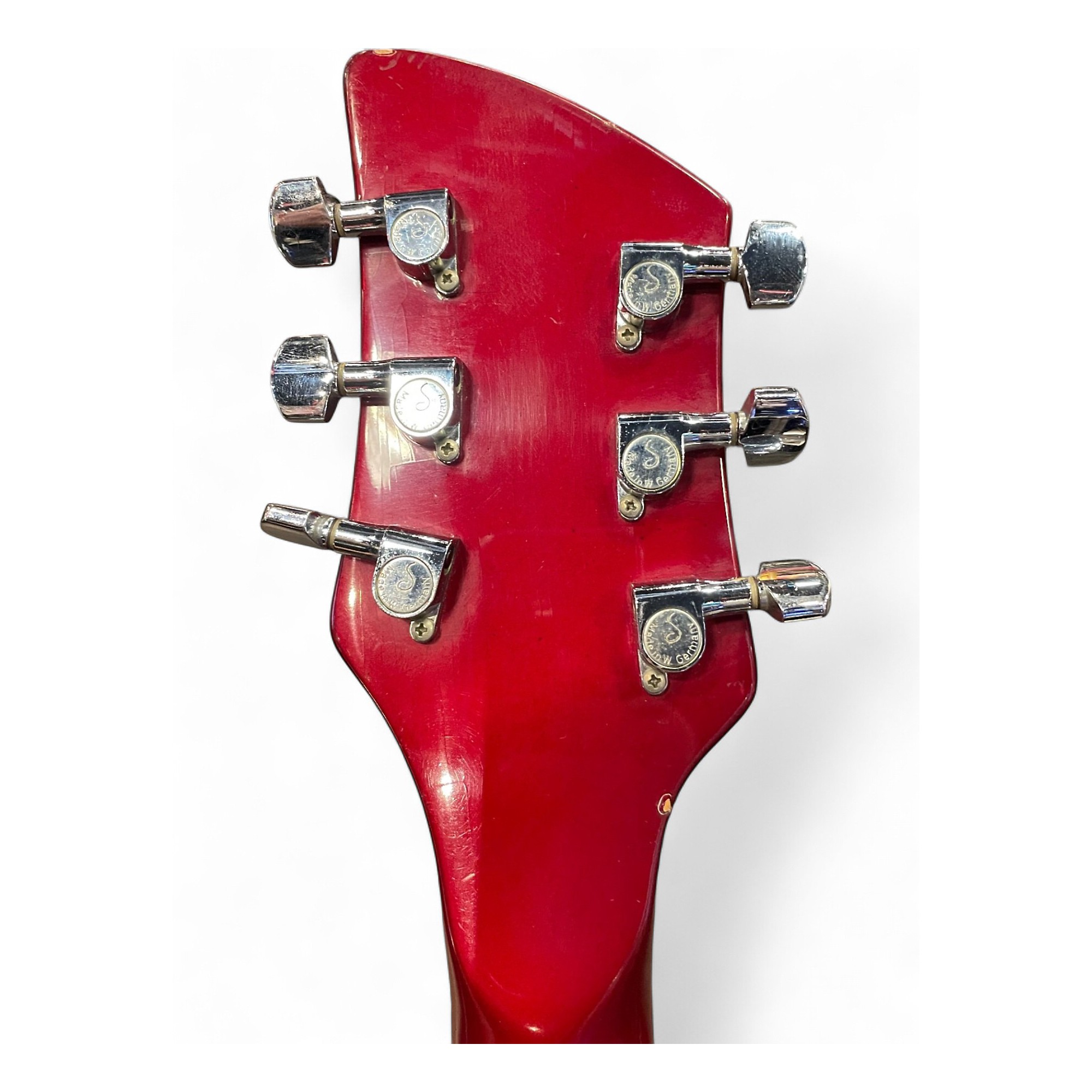 Vintage 1988 Rickenbacker 230 Hamburg Ferrari Red Solid Body