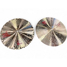 Used Paiste 15in 2002 SOUND EDGE HI HAT PAIR Cymbal