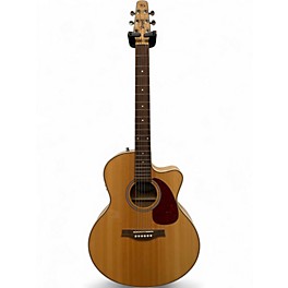 Used Seagull Seagull Performer CW Mini-Jumbo HG QIT Natural Acoustic Electric Guitar