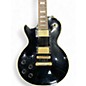Used Epiphone Les Paul Custom Left Handed Black Electric Guitar